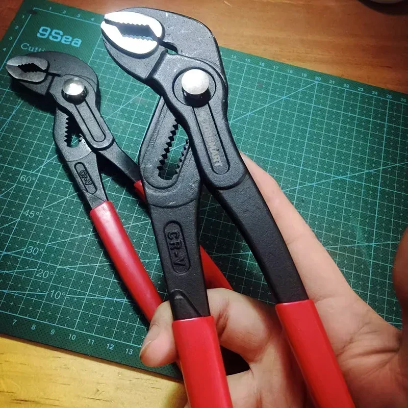 Multifunctional Water Pump Pliers Hardware Maintenance Tool Chrome Vanadium Steel Large Open End Wrench Plumber Hand Tools