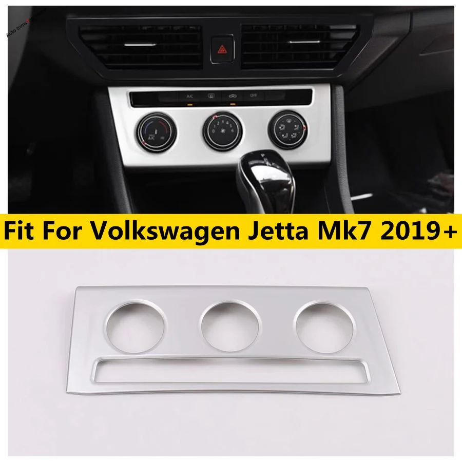 

Accessories Dashboard Air Conditioning Knobs Control Panel Fan Speed Button Cover Trim For Volkswagen Jetta Mk7 2019 - 2022