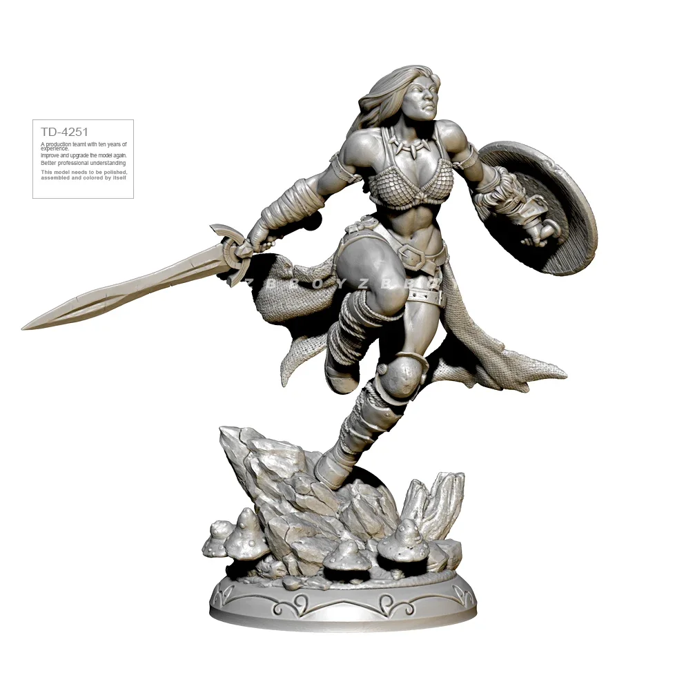 38MM 50MM Resin model kits figure beauty colorless and self-assembled （3D Printing ） TD-4251