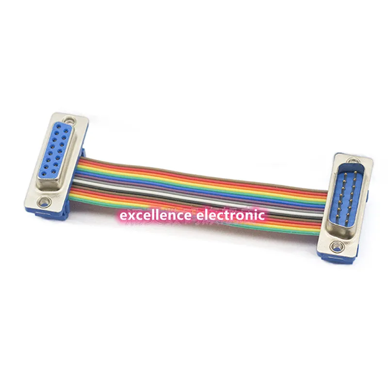 1 stks D-SUB DB9 DB15 DB25 DB37 DIDC 9 15 25 37Pin Mannelijke Vrouwelijke Kabel D-SUD seriële poort connector adapter RS232 COM Verlengkabel