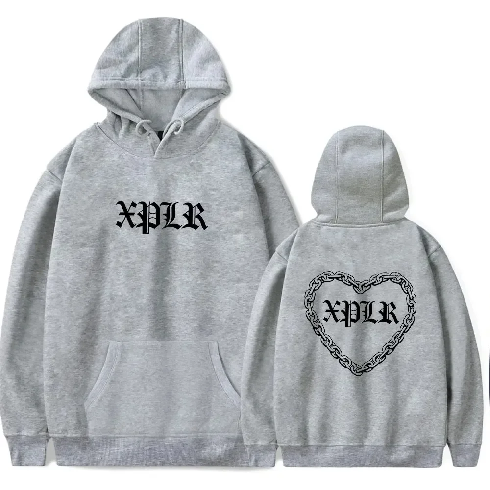 Sam e Colby XPLR Felpa con cappuccio da uomo e da donna Felpa con cappuccio casual a maniche lunghe Abbigliamento da strada caldo Top invernale