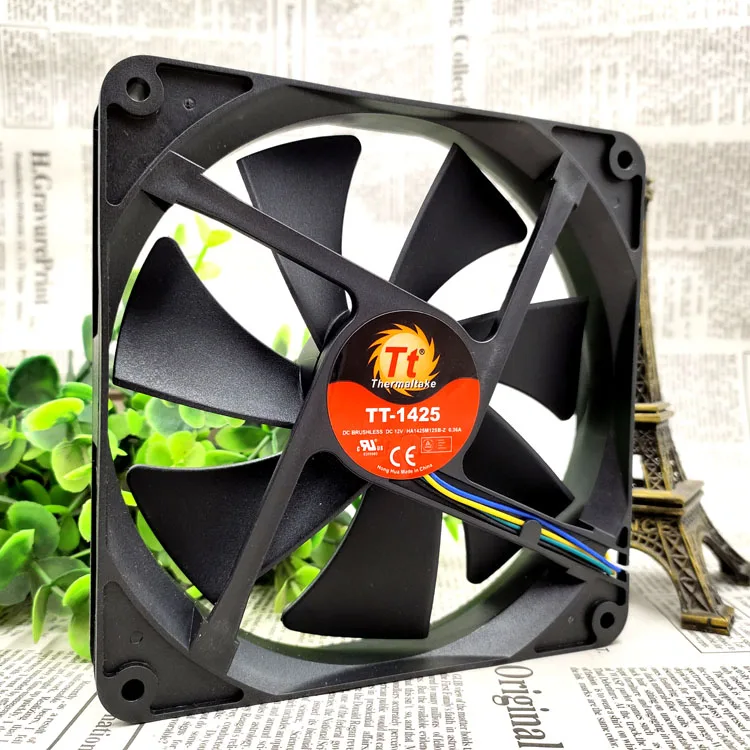 TT-1425 14025 DC12V 0.34A CASE 14CM COOLING FAN