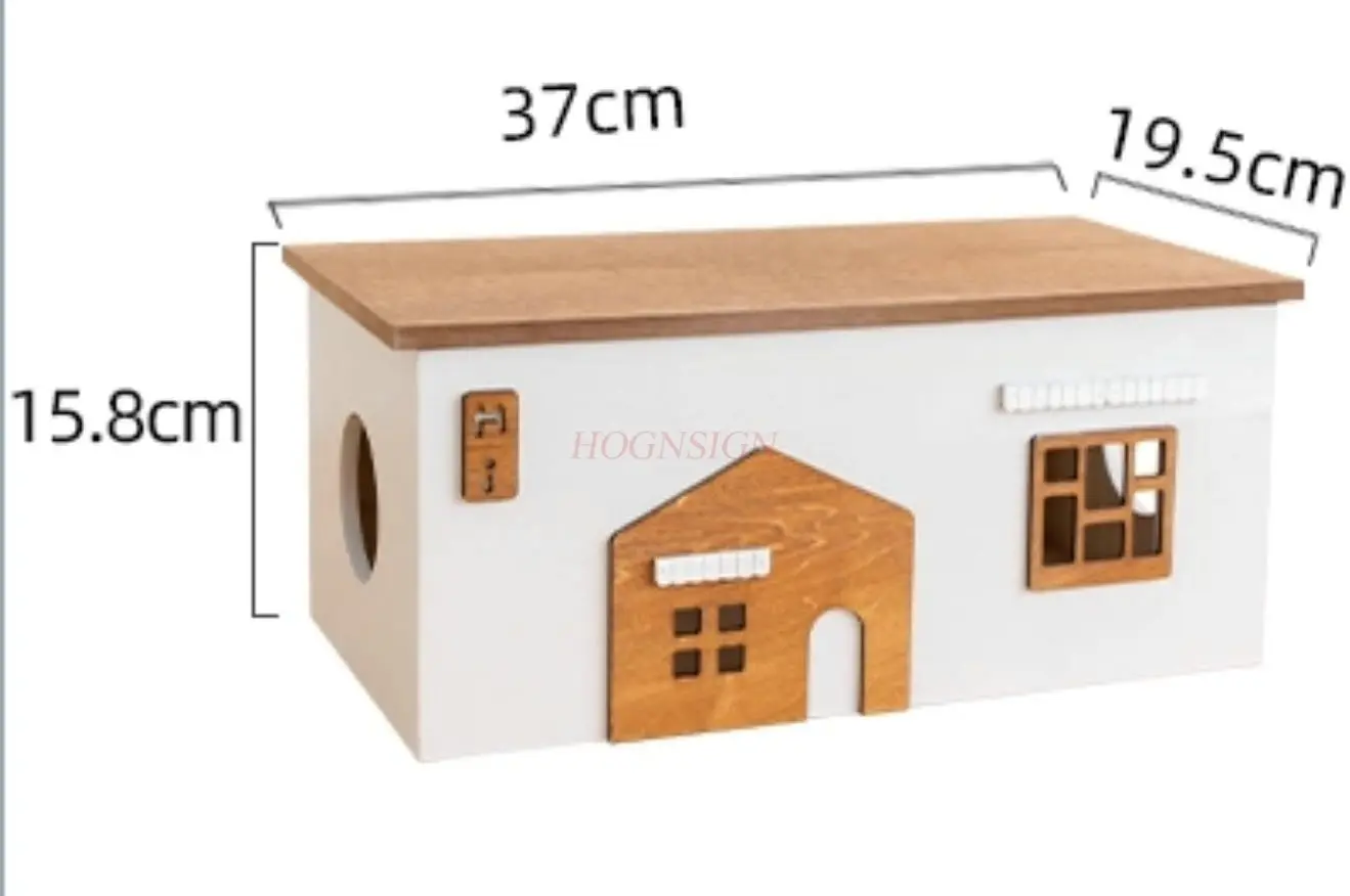 1pcs Desktop cable storage box, organizing and fixing sockets, data cable organizer, TV socket, covering decoration