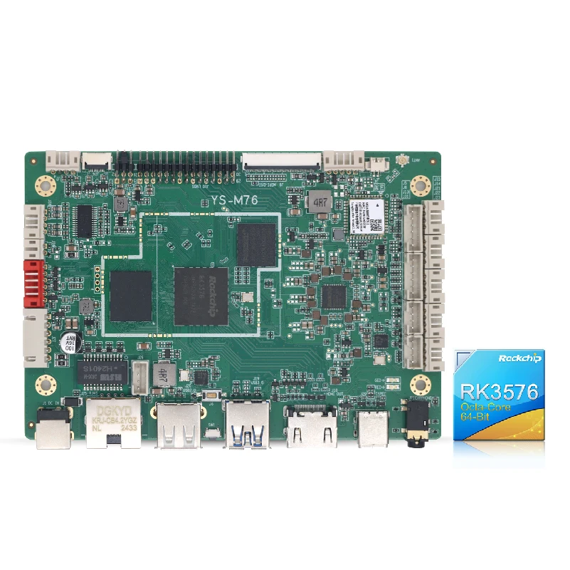 

M76 RK3576 Development Board LVDS 14 Embedded Industrial Motherboards for AIoT Touch
