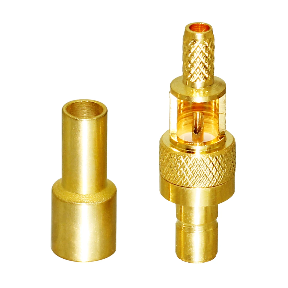 

1pc SMB Male Plug RF Coax Convertor Connector Crimp RG316 RG174 LMR100 Cable Straight Goldplated NEW Wholesale