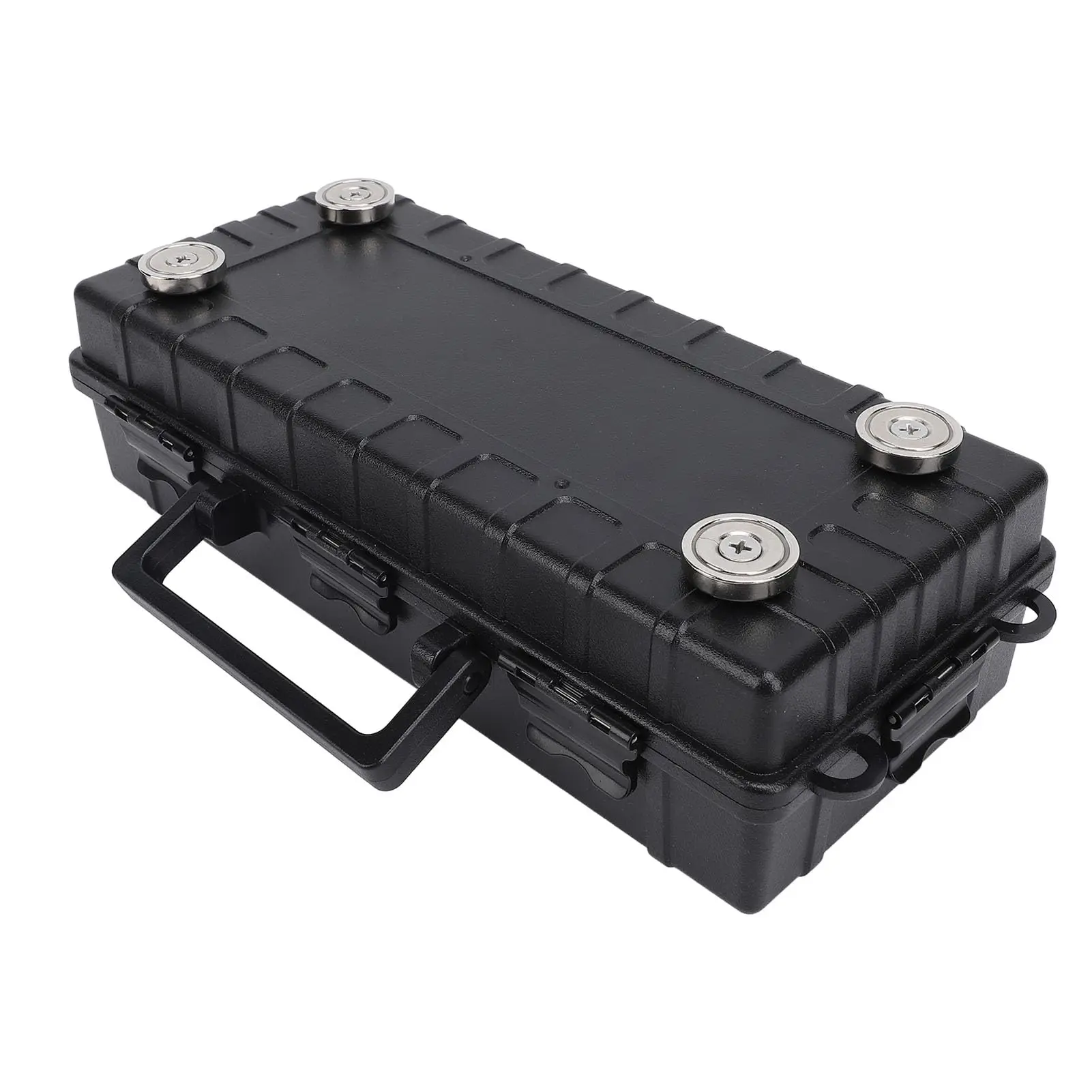 Big Magnetic Lock Box for Under Car Magnetic Box Holder For Car Keys Large Hide A Key Magnet For Car and Vehicle Large Hide Box