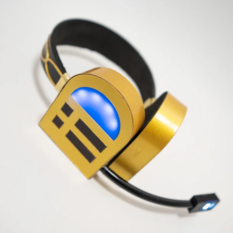 Miku LED Luz Headphone, Kagamine Megurine Cosplay Adereços, Headwear, Fone de ouvido Modelo, Hairband Acessório, Em Stock