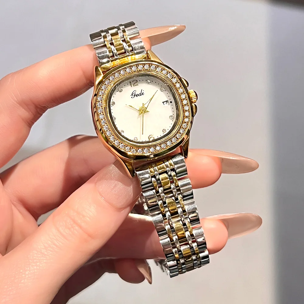CQ541 Fashionable diamond studded starry sky women's watch, light luxury watch, waterproof quartz watch, exquisite clock gift