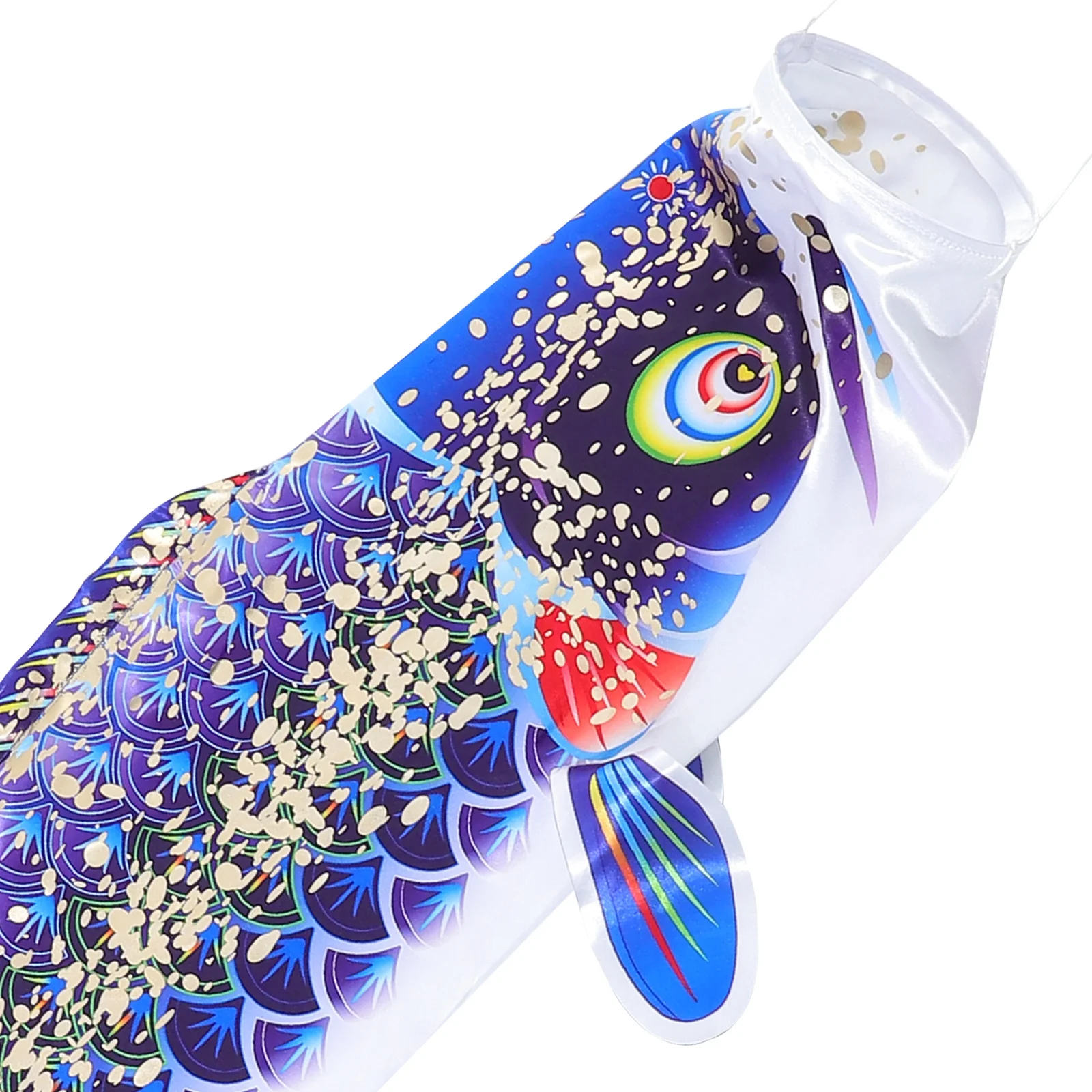

1pc Koi Fish Windsock Flag Japanese Style Outdoor Hanging Decor For Garden Yard Patio Fish Windsock Outdoor Yard Decoration
