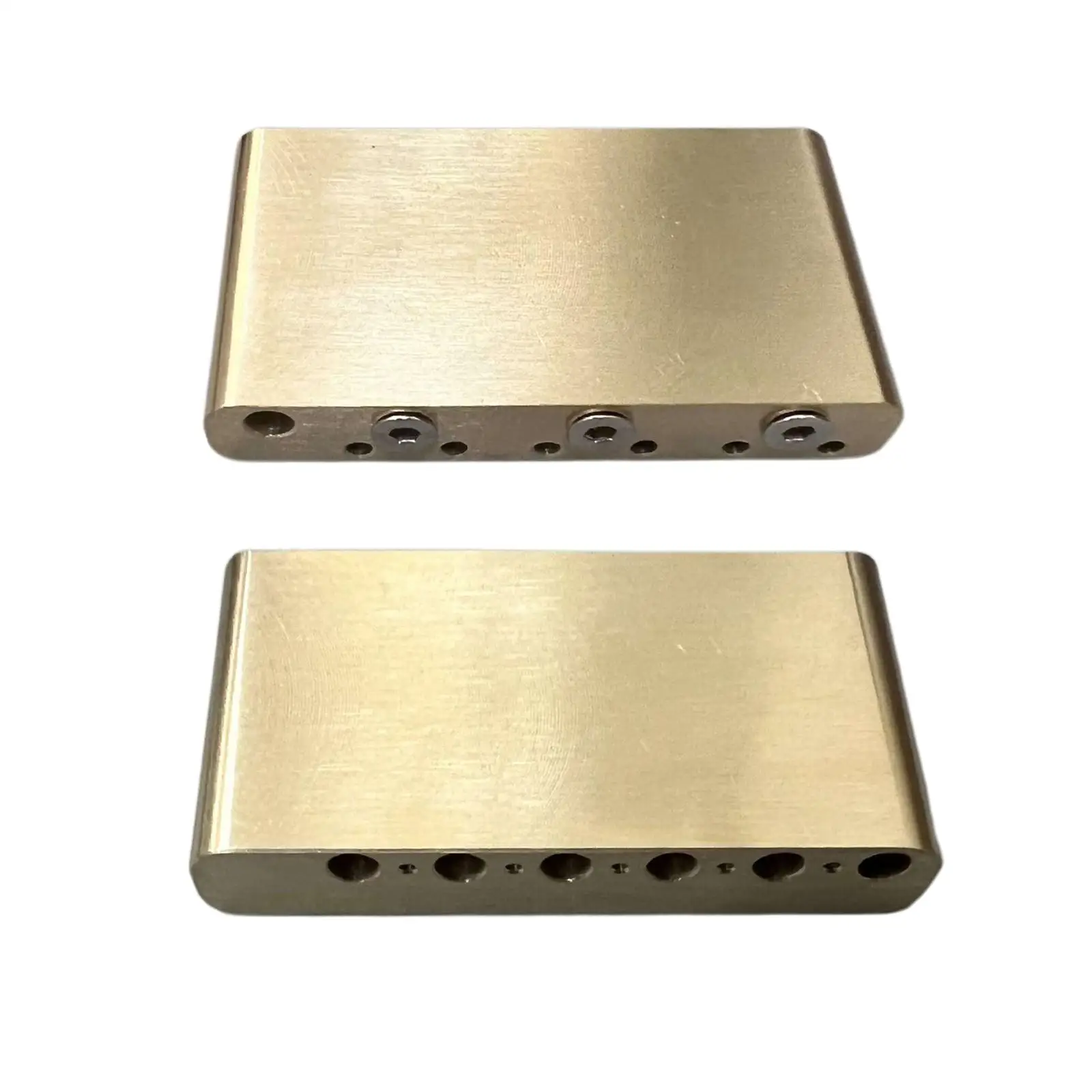 Brass Tremolo System Bridge Blocks Replacements Accessory Professional Heavy