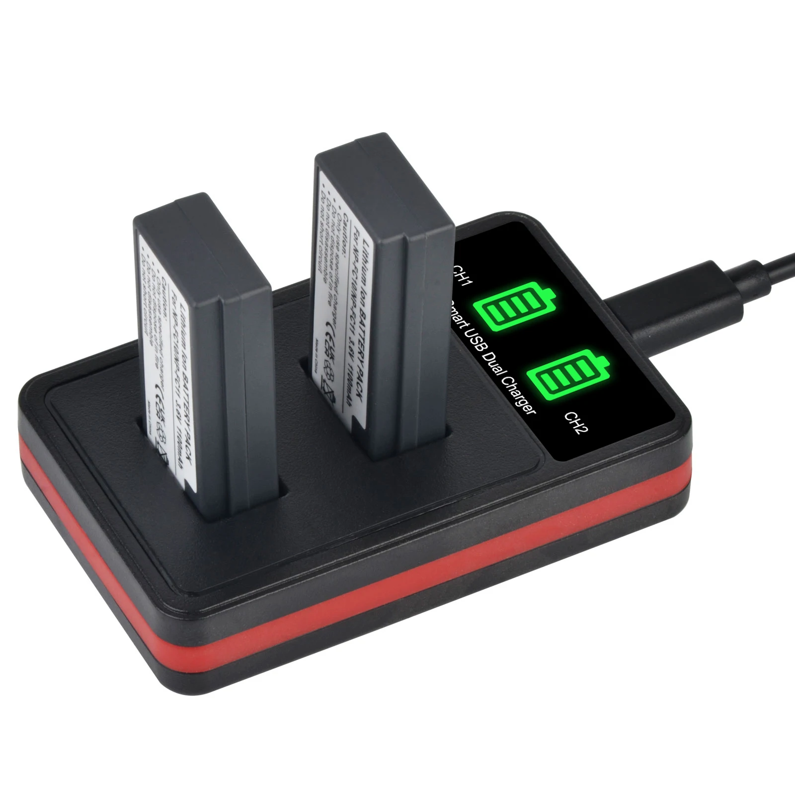 DuraPro 1100mAh NP-FC10 NP-FC11 NP FC10 FC11 Battery & Charger for Sony DSC-F77 DSC-F77A DSC-FX77 DSC-P2 P3 P5 P7 P8 Camera