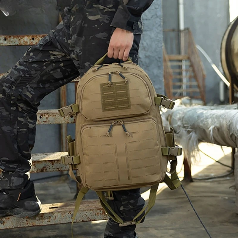 

For Outdoor Hiking Bag Unisex Camping Tactical Bag Large Capacity Multifunctional Waterproof Wear-resistant Sports Travel Backpa