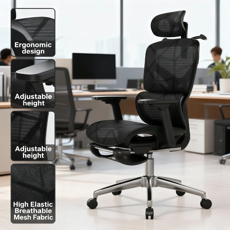 

Office Chair Sports Reclinable Adjustable Learning Computer Chair Backrest Sedentary Not Tired Silla Gamer Office Furniture