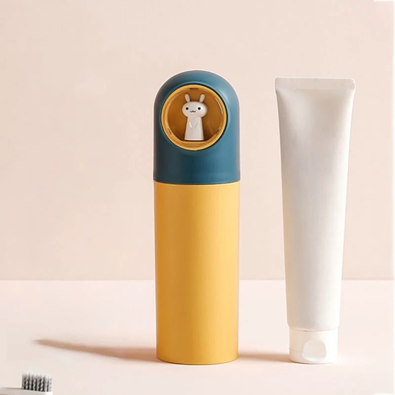 Travel Toothbrush Cup for Case Tooth Brush Holder with Cover Portable Toothpaste Storage Container for Bathroom for Trip