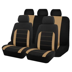 Universal Car Seat Covers Fit For Most Car Suv Truck Polyester Fabric Seat Covers For Cars Full Set Accessories Interior