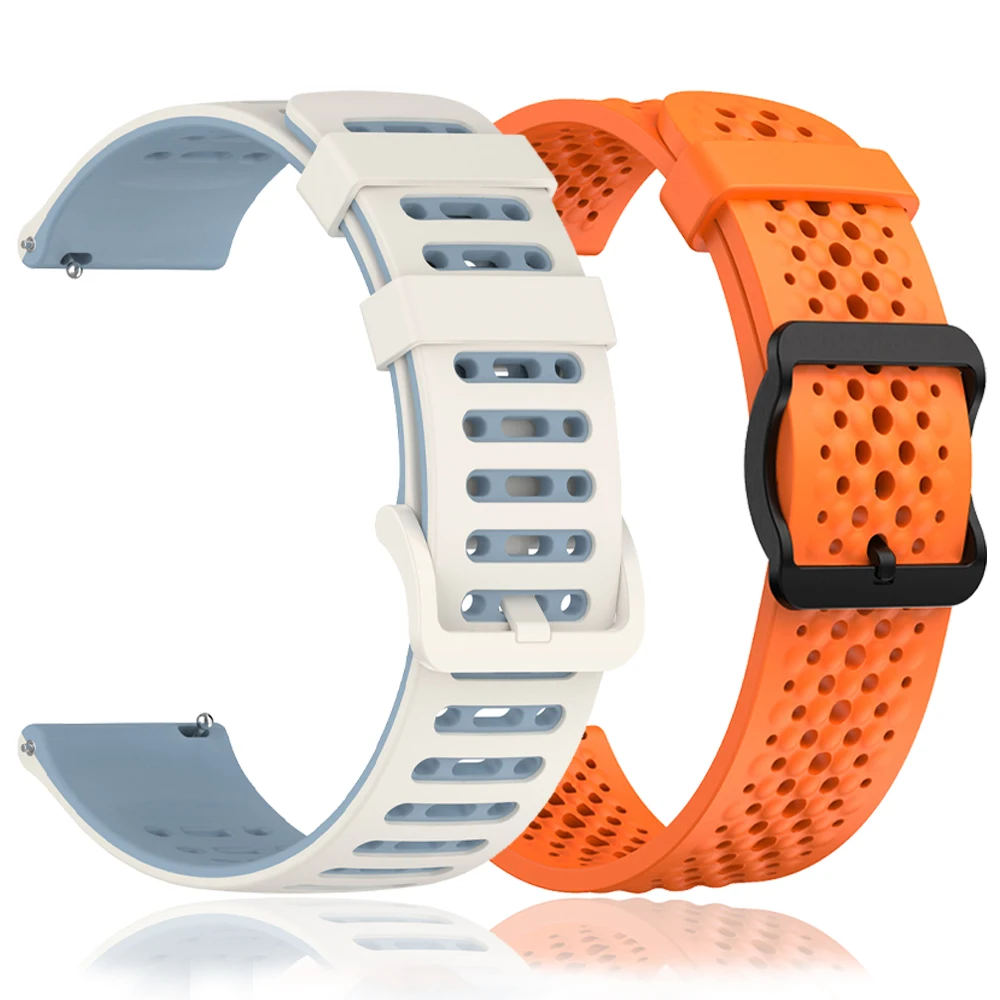 22 mm Band für SUUNTO RACE S/OCEAN/VERTICAL/5 9 PEAK PRO Silikon-Uhrenarmband für COROS PACE 3 2 Pro /APEX 2 Pro Correa-Armbänder