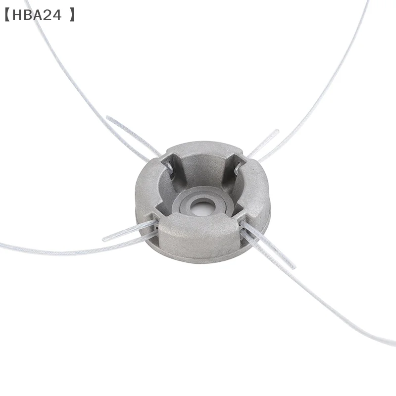 

〔HBA24〕Universal Aluminum Alloy Lawn Mower Head With Nylon Steel Lawn Mowing Line Lawn Mower Replacement Parts