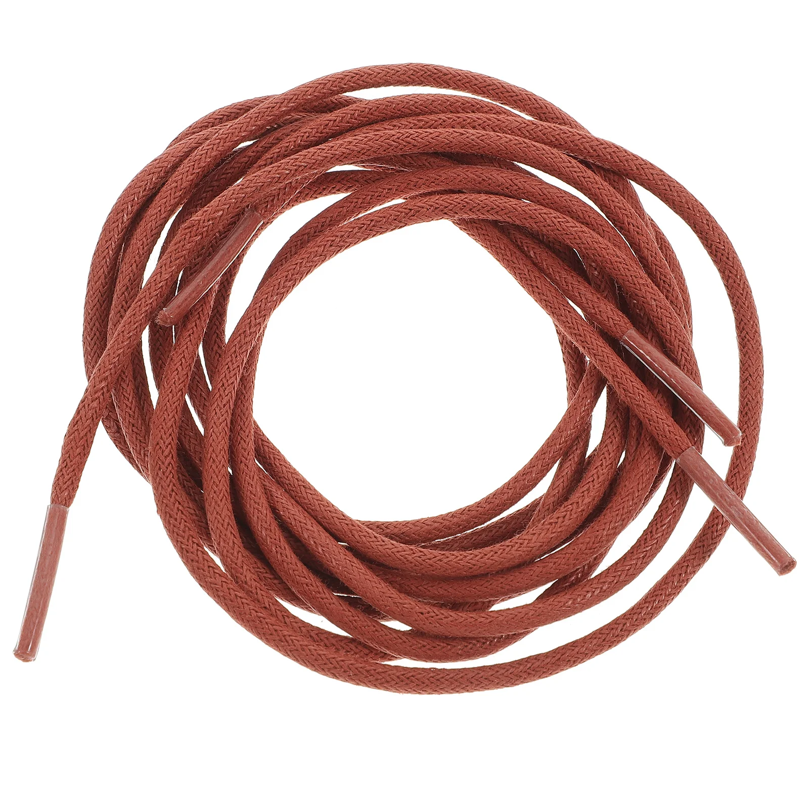 Boot Laces Rope Shoe for Dress Shoes Waxed Black Boots Women Shoelaces Business Round Sneakers