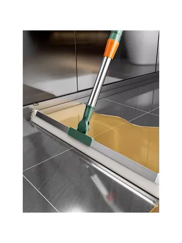 Silicone Scraper Broom Magic Wiper Floor Toilet Bathroom Squeegee Scrubber High Place Glass Wiper Household Cleaning Tools