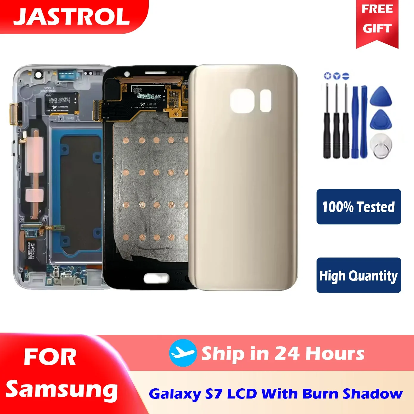 Для Samsung Galaxy S7 G930 ЖК-дисплей с сенсорным экраном и дигитайзером в сборе с рамкой, G930F SM-G930F, замена крепления теней