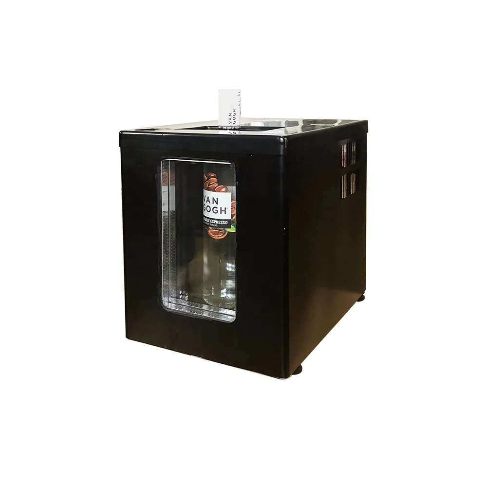 4L Glass Door Commercial Bottle Wine Display Cabinet Whisky Freezer SD04