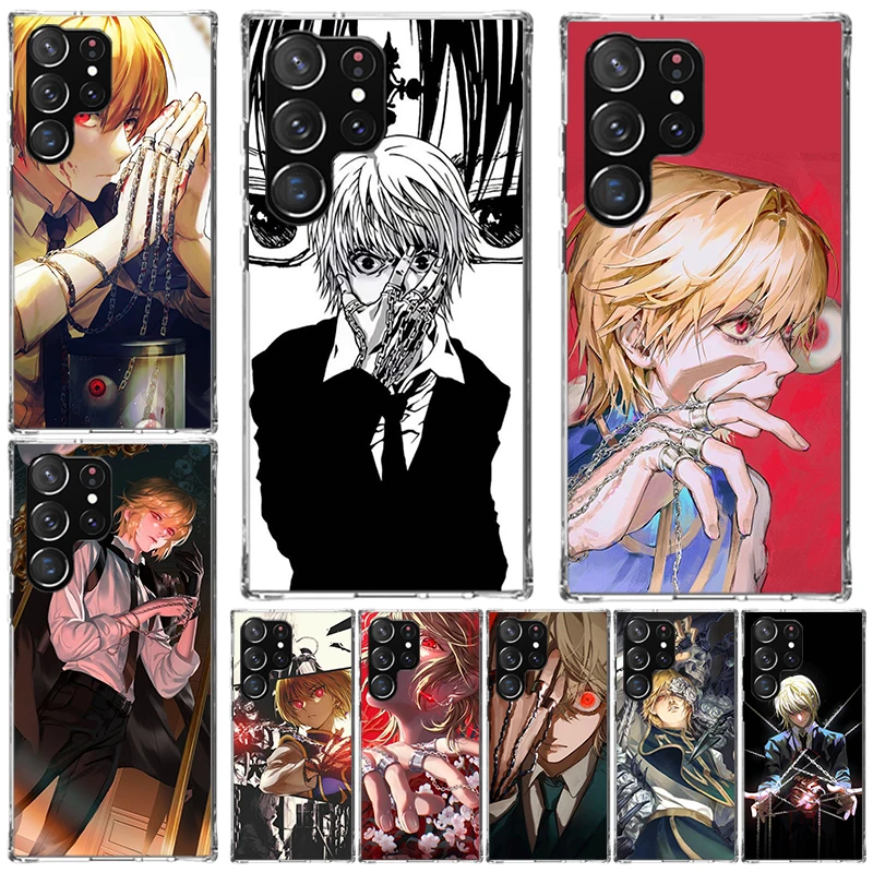 Huner X-Hunters Kurapika Мягкий чехол для телефона Samsung Galaxy S20 S21 S22 S23 S24 S25 Ultra Plus FE + S10 S25Edge Fundas Coque