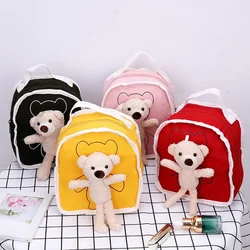 Cute Cartoon Bear Kids SchoolBags Fashion Mini Children Backpack Kindergarten Boys Girls School Book Bag Student Backpack Gifts