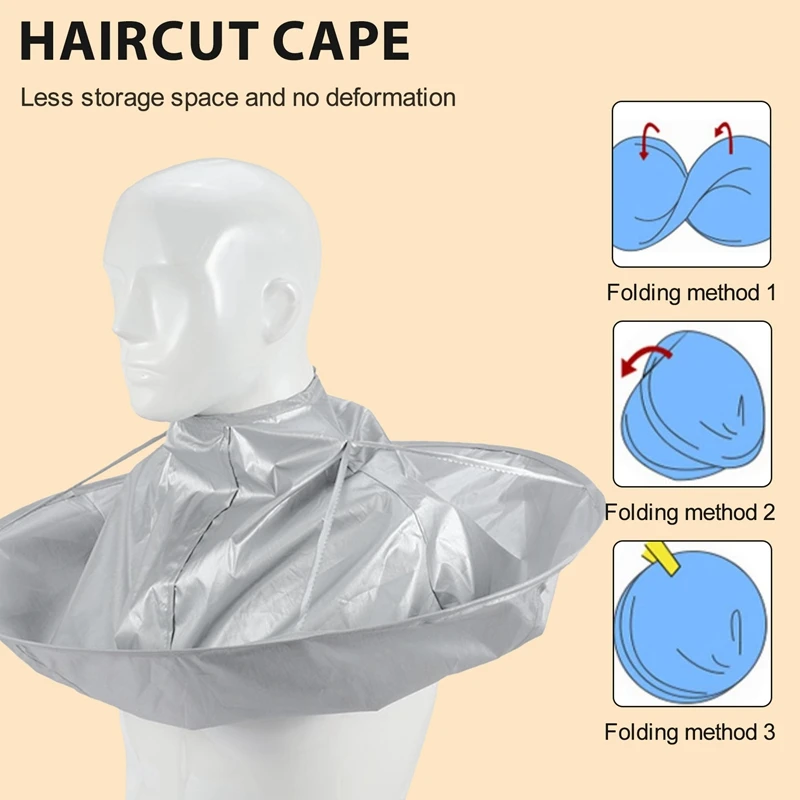 Haarschmuck Haar wickel DIY Haars ch neiden Umhang Regenschirm Umhang Salon Friseur nach Hause Friseur Umhang Abdeckung Stoff