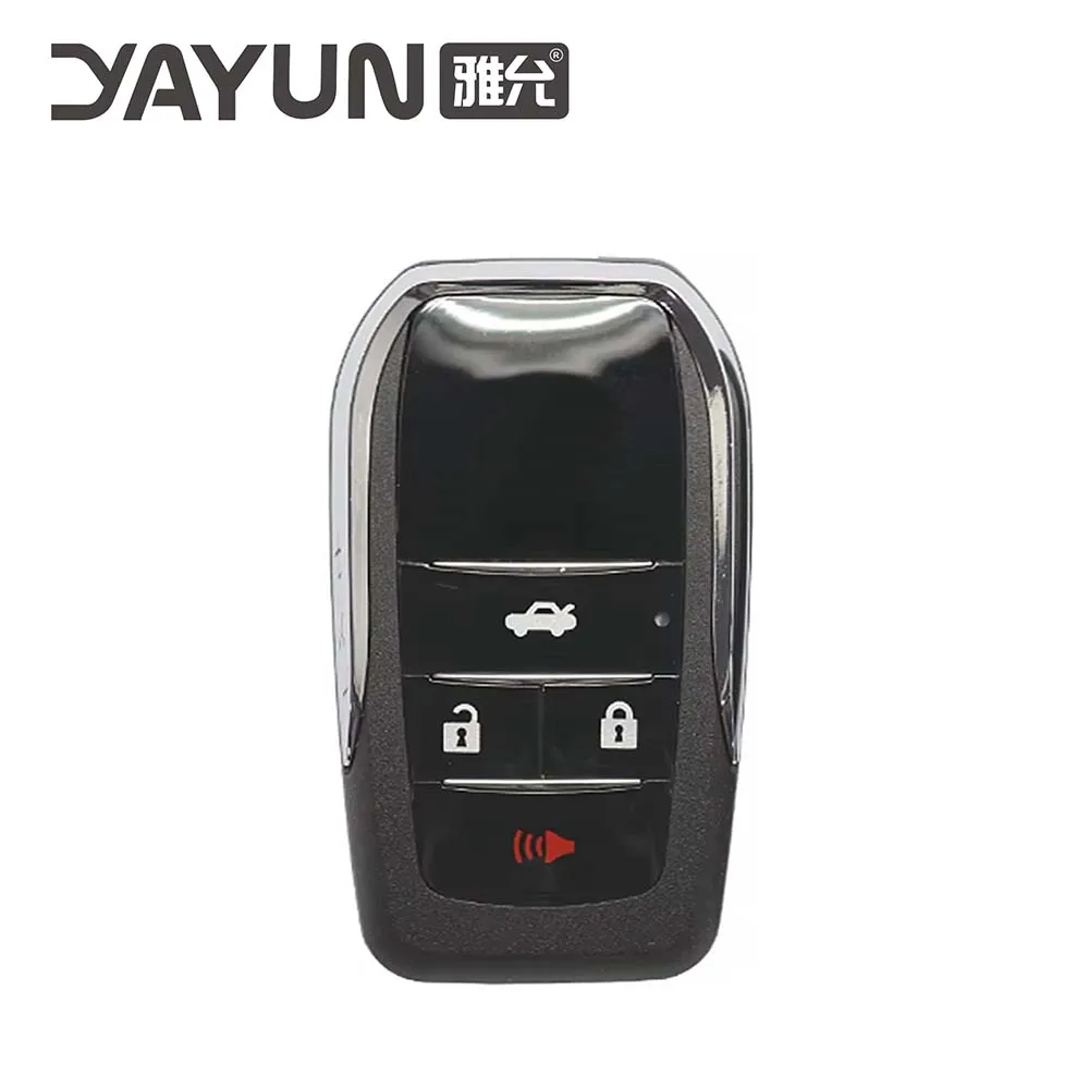 YAYUN AKTYF127 3+1 Buttons Suitable car straight remote control modified folding key shell  For Toyota Camry