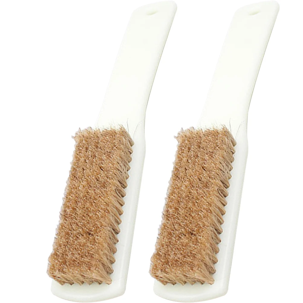 2 Pcs Sports Stone Rock Climbing Brush Stick Bristle Hair Abs Bouldering Boars Brushing Tools