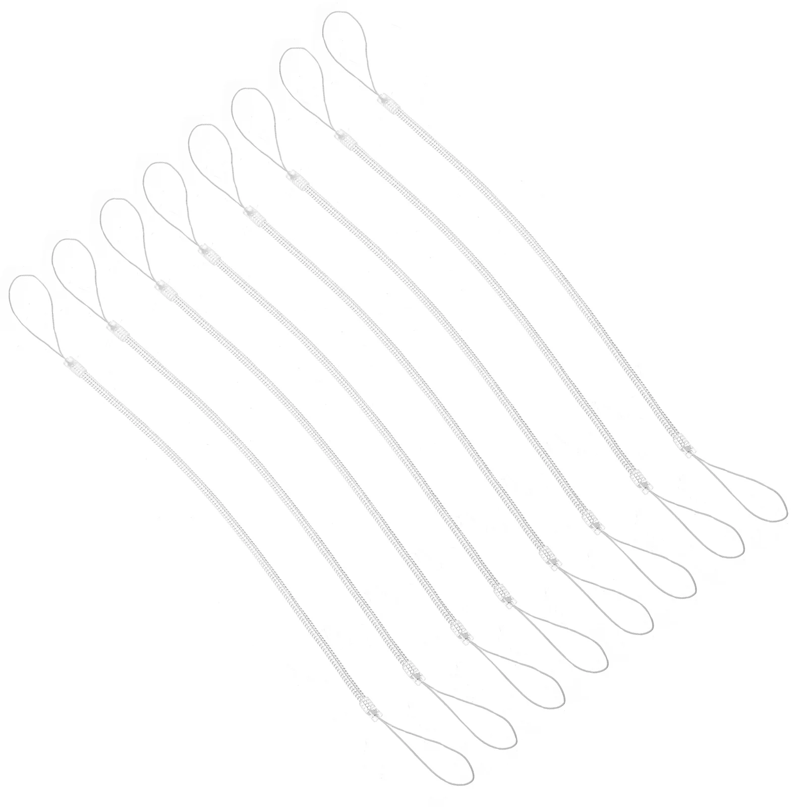 8 قطع من أقفال الدانتيل بحبل القلم للأحذية الرياضية مع حزام حبل حبل المفقود للمعصم