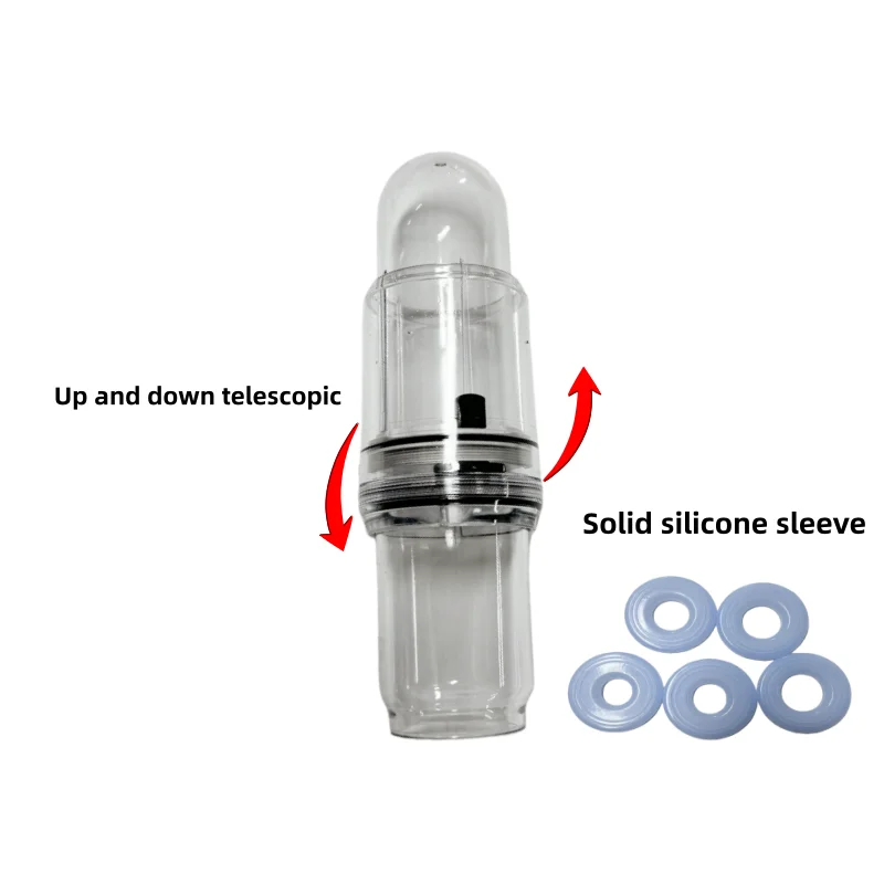 Transparent Vacuum Cup Trainer Set Male New Specific Exercise Equipment Increase Training Easy To Operate Bedroom Supplies view 2