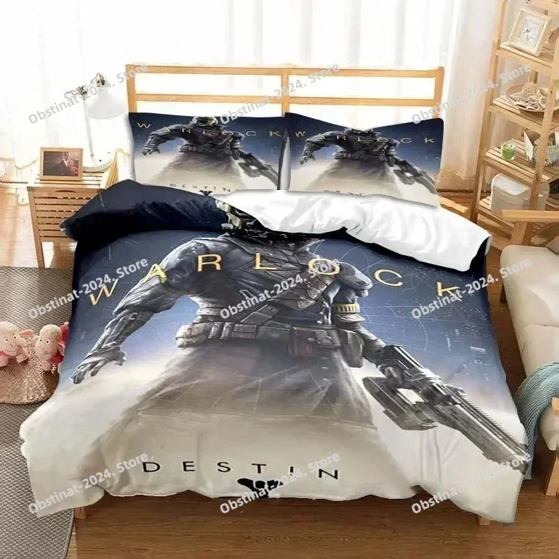 Game Destiny Printed Bedding Duvet Cover Set Soft and Comfortable Perfect Children Room Decoration