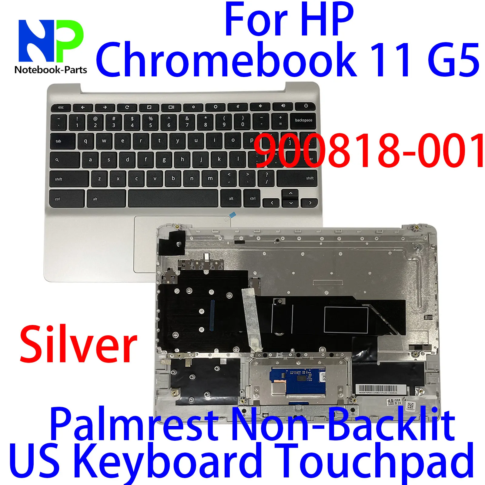 Original New Top Cover For HP Chromebook 11 G5 11.6