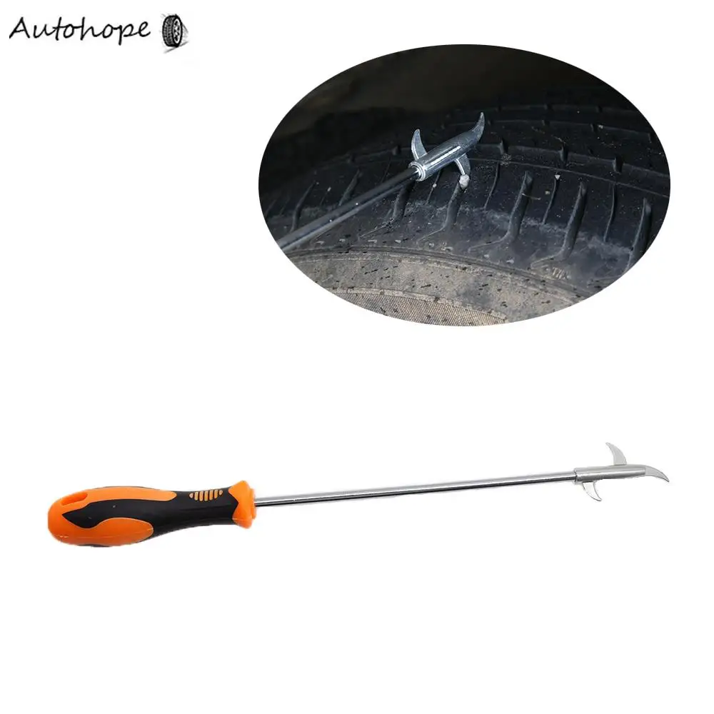 Universal Car Tire Stone Cleaning Hook Automotive Tools Tire Gap Stone Removal Hook Cleaner Car Tire Repair Tools