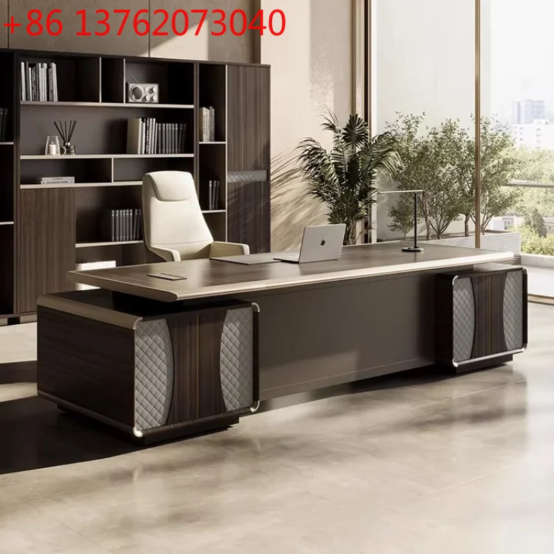 Escritorio de lujo para jefe, mesa de ordenador, escritorio gaming con movimiento, escritorio en forma de L, mesas de oficina, mesa plegable, escritorios de estudio, mobiliario de oficina