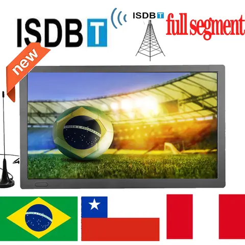 Rechargeable LEADSTAR D16 15.4 Inch Portable Mini Digital TV Support DVB-T2 ISDBT ATSC Hevc H265 10Bit Code Car Kitchen TV
