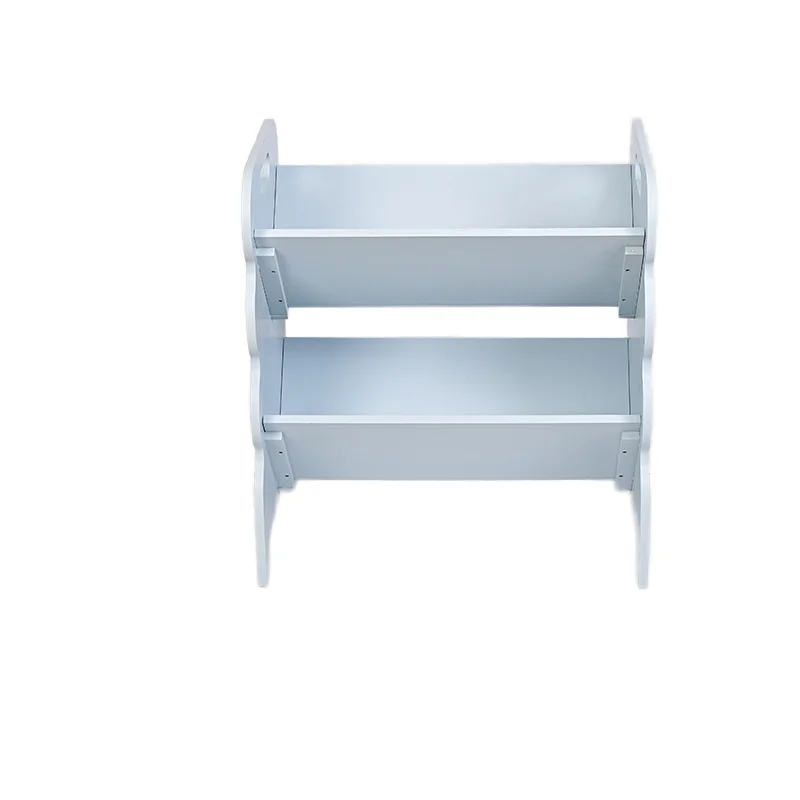 Modern fresh style birch adjustable 1 floor floor storage bookshelf new home simple storage bookcase living room bedroom
