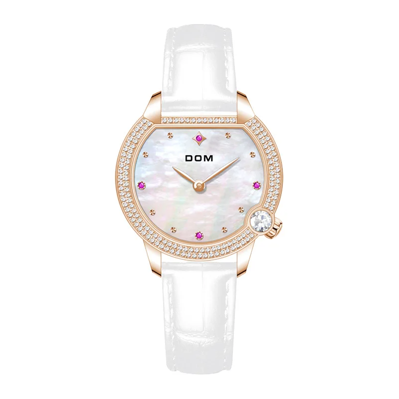 

Часы женские легкие роскошные простые стильные темпераментные часы кварцевые водонепроницаемые женские часы