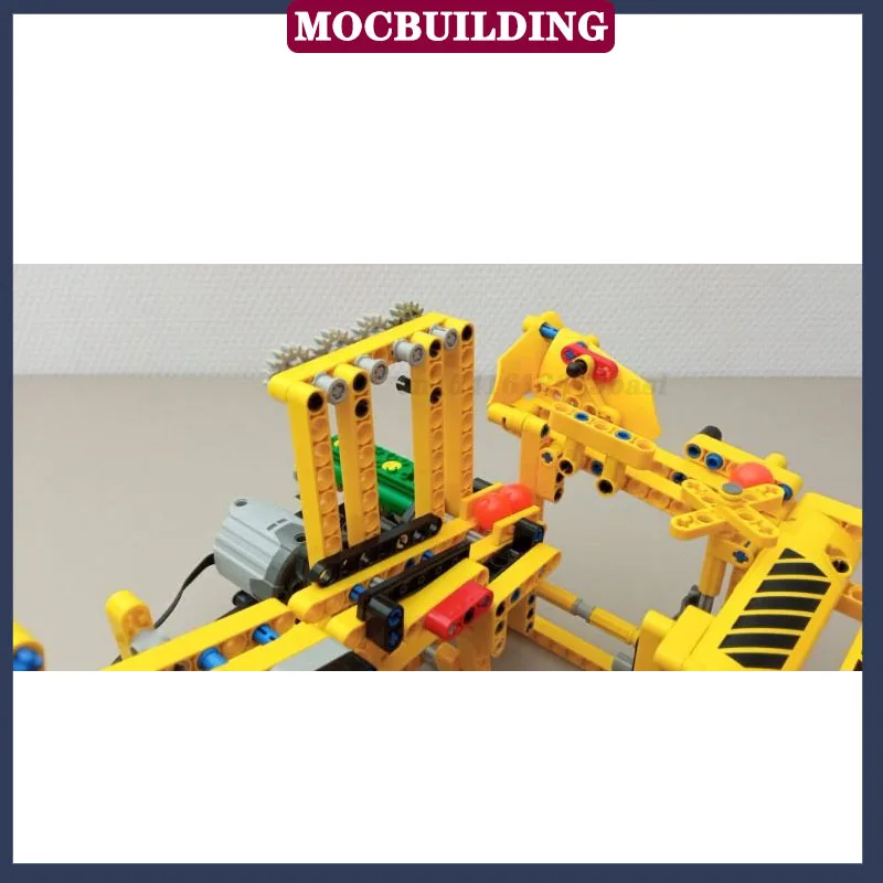 Transfer Lift Module GBC Series Motor MOC Building Blocks Technology Bricks Puzzle Collection Children's Toys Gifts