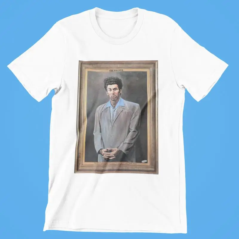 The Kramer Painting Portrait Seinfeld Michael Richards Premium Blend T Shirt