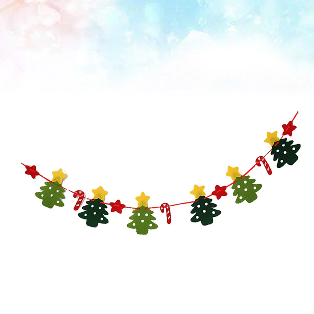 

Christmas Banner Creative Star Hanging Flag 300x15.4cm Decorative Bunting Party Supplies Christmas Party Banner