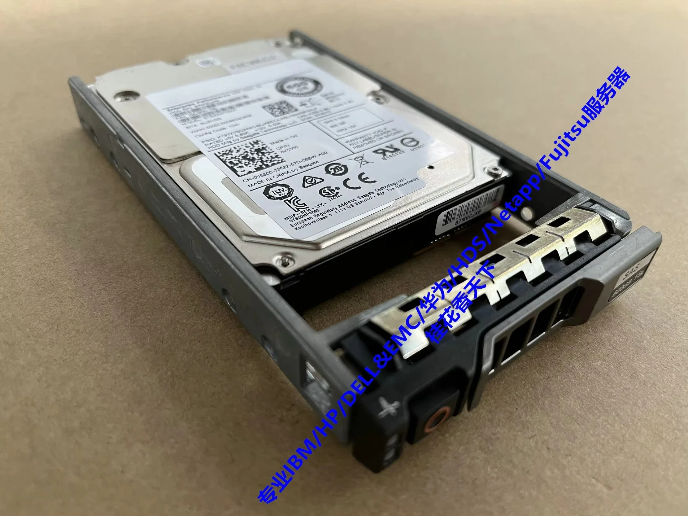 Used For Dell 0V5300 600G 15K SAS 2.5 V5300 ST600MP0005 Server Hard Disk