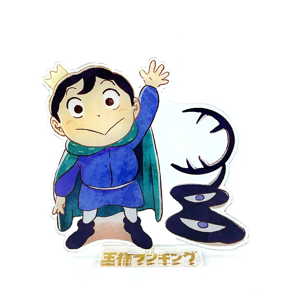 Ousama Ranking Bojji y Kage figura acrílica con soporte modelo placa soporte pastel topper anime