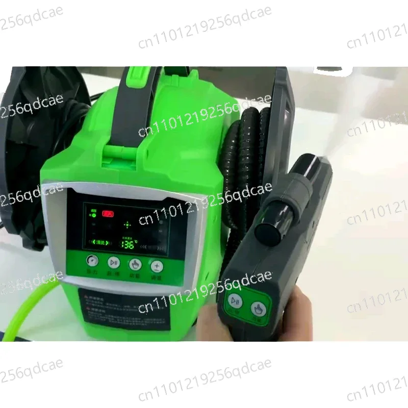 220V C30S High Temperature High Pressure Steam Clear Pulse Ozone Oipeline Oil Fume Air Conditioning Steam Cleaning Machine