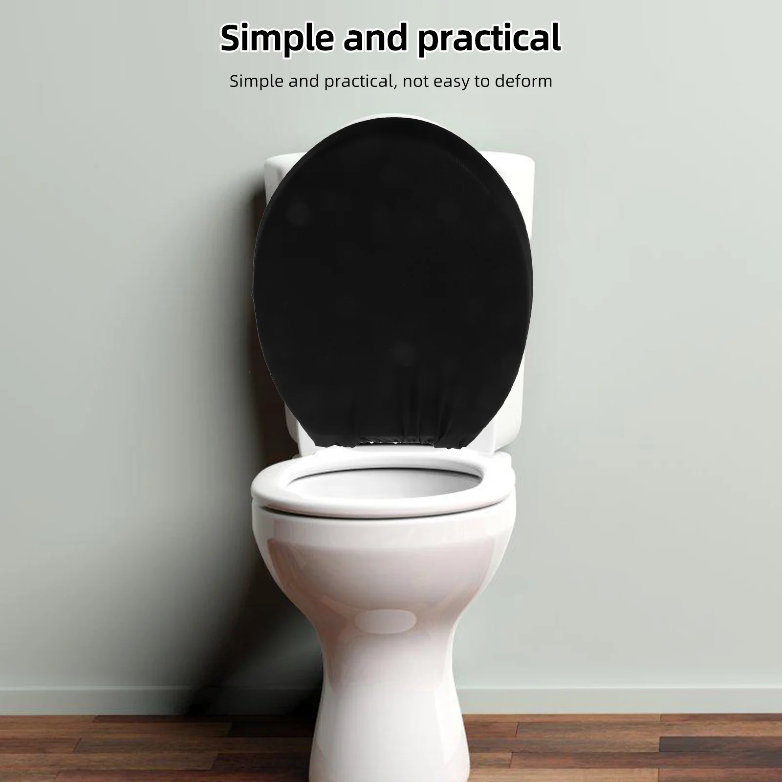 

1Set Toilet Tank Dust Cover Polyester Washable Seat Lid Cover Home Bathroom Toilet Water Tank Pad Cushion Accessory