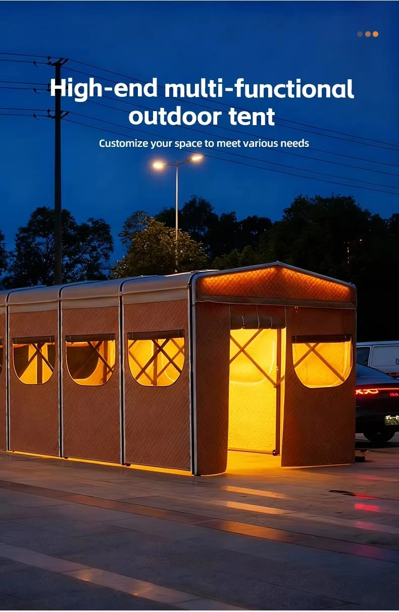 

Всепогодная термоизолированная раздвижная палатка-тоннель – ветро- и снегозащитное скользящее укрытие для активного отдыха и кемпинга