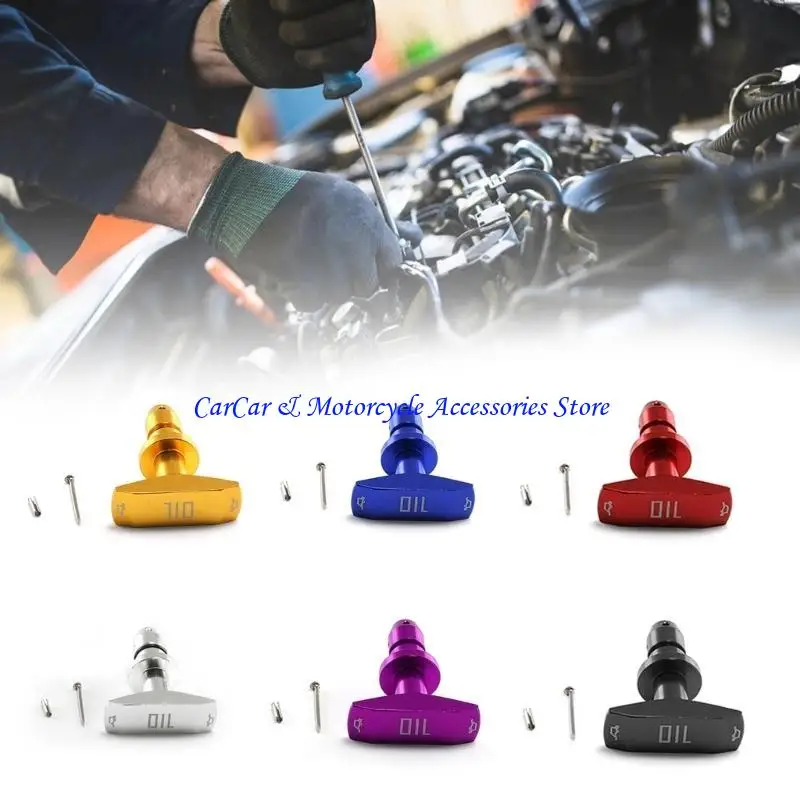 G5AD Substituição Automotiva Motor Manipulação óleo Dipstick Push Push, alça