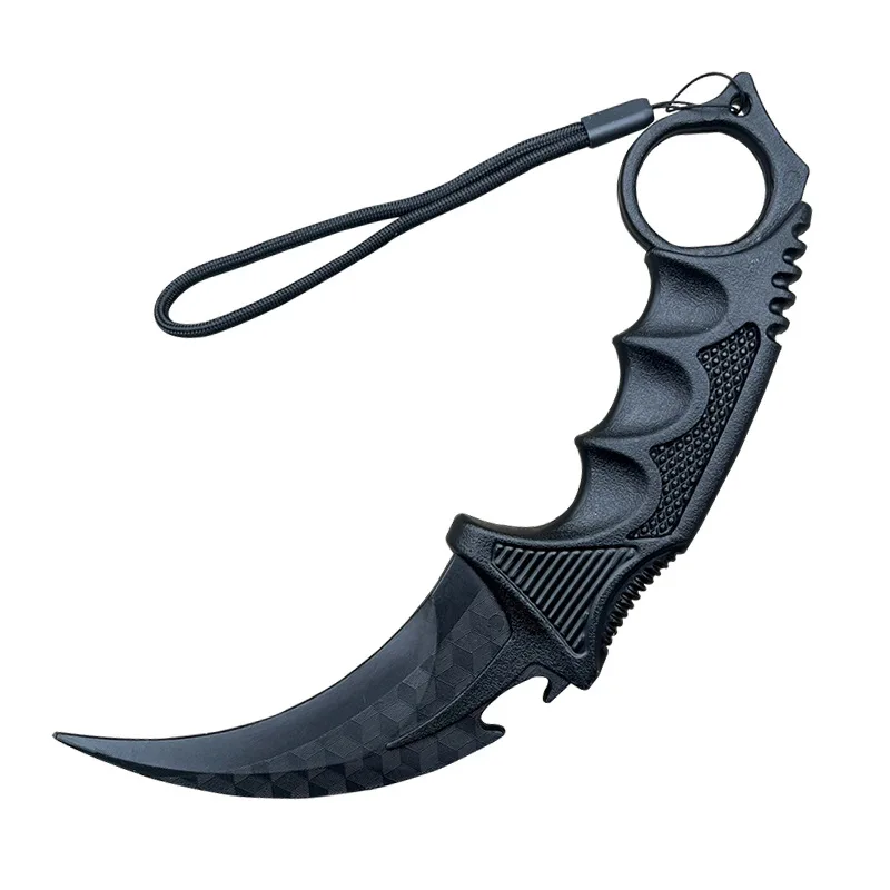23cm Claw Knives Game Toy Sword Model Toy Prop Solid Eagle Claw Knife Safe Unedged Melee Sword Outdoor Weapon Gifts for Friends