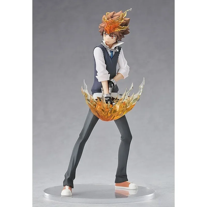 Good Smile Genuine POP UP PARADE REBORN! Anime Figure Sawada Tsunayoshi Hibari Kyoya Action Toys for Kids Gift Collectible Model